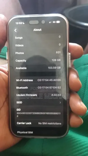 Apple iPhone 15 128 GB White