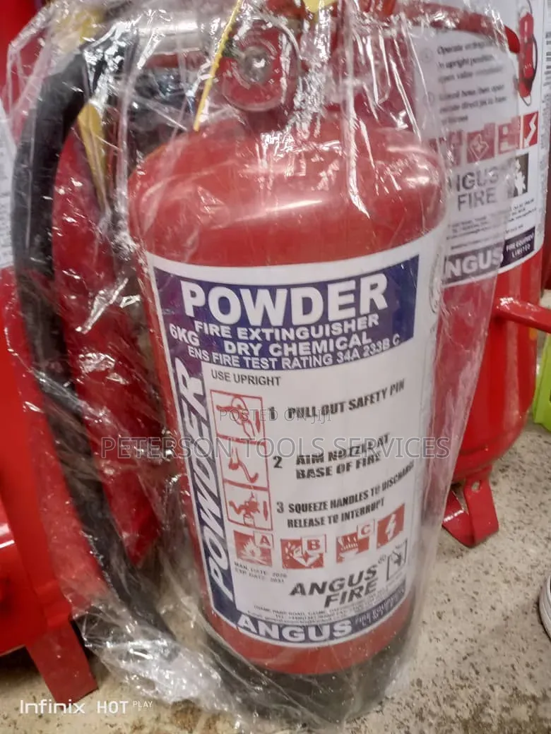 6kg Fire Extinguisher DCP