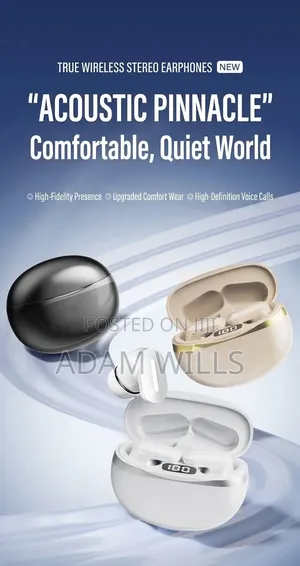 TWS Wireless Bluetooth Earbuds - LED Battery Display Low Latency