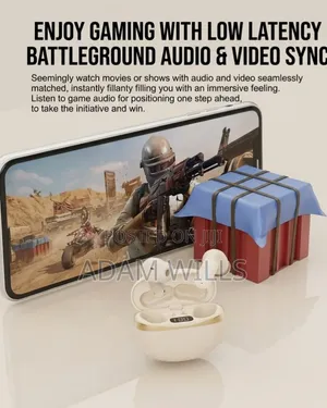 TWS Wireless Bluetooth Earbuds - LED Battery Display Low Latency