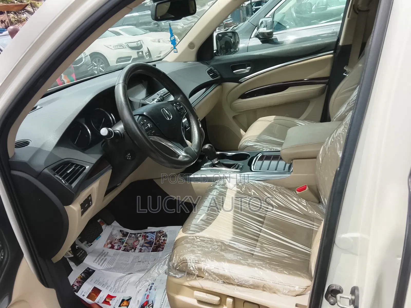 Acura MDX 2015 White