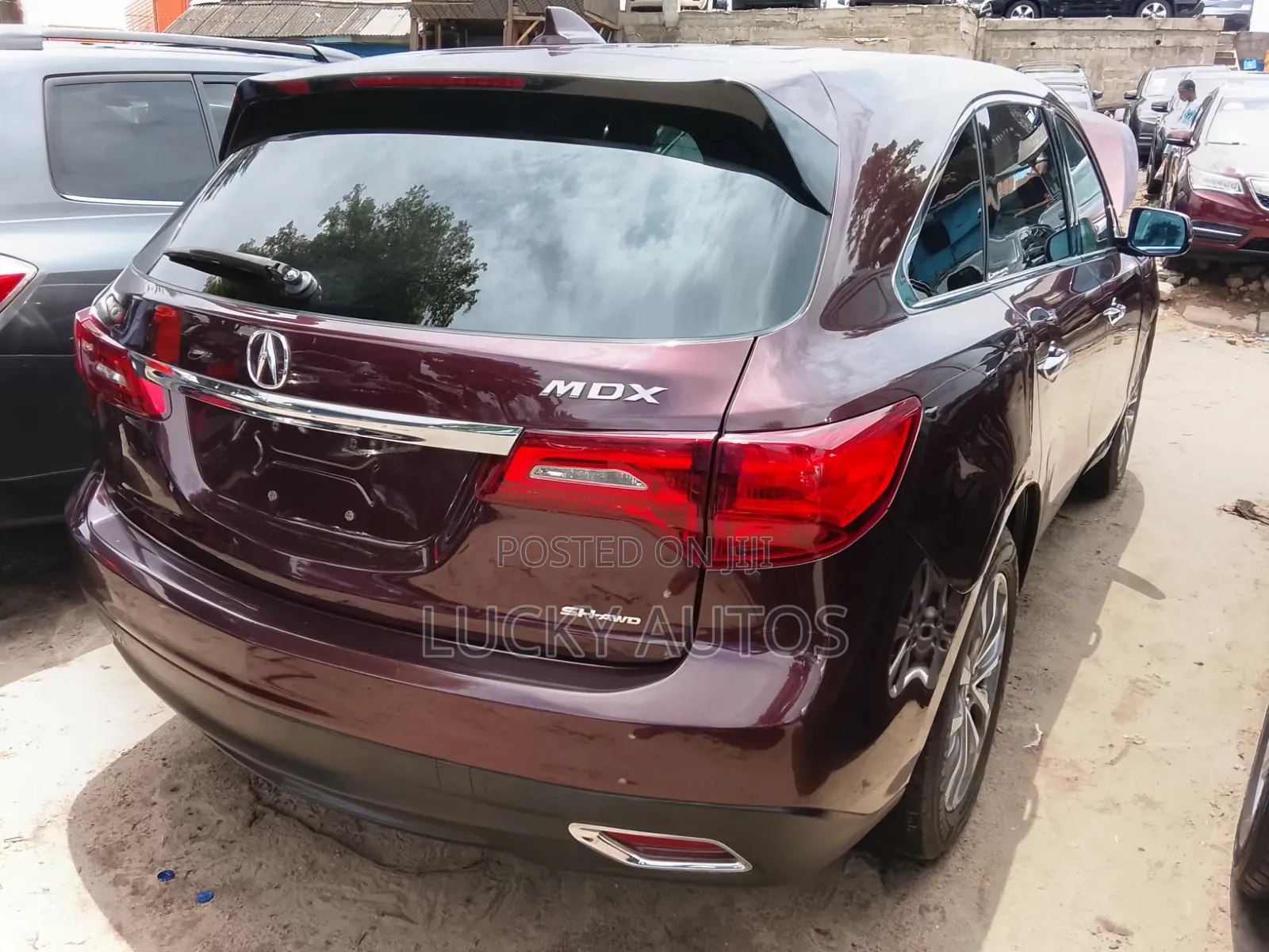 Acura MDX 2016 Red