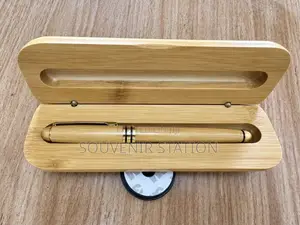 Bamboo Pen With Case