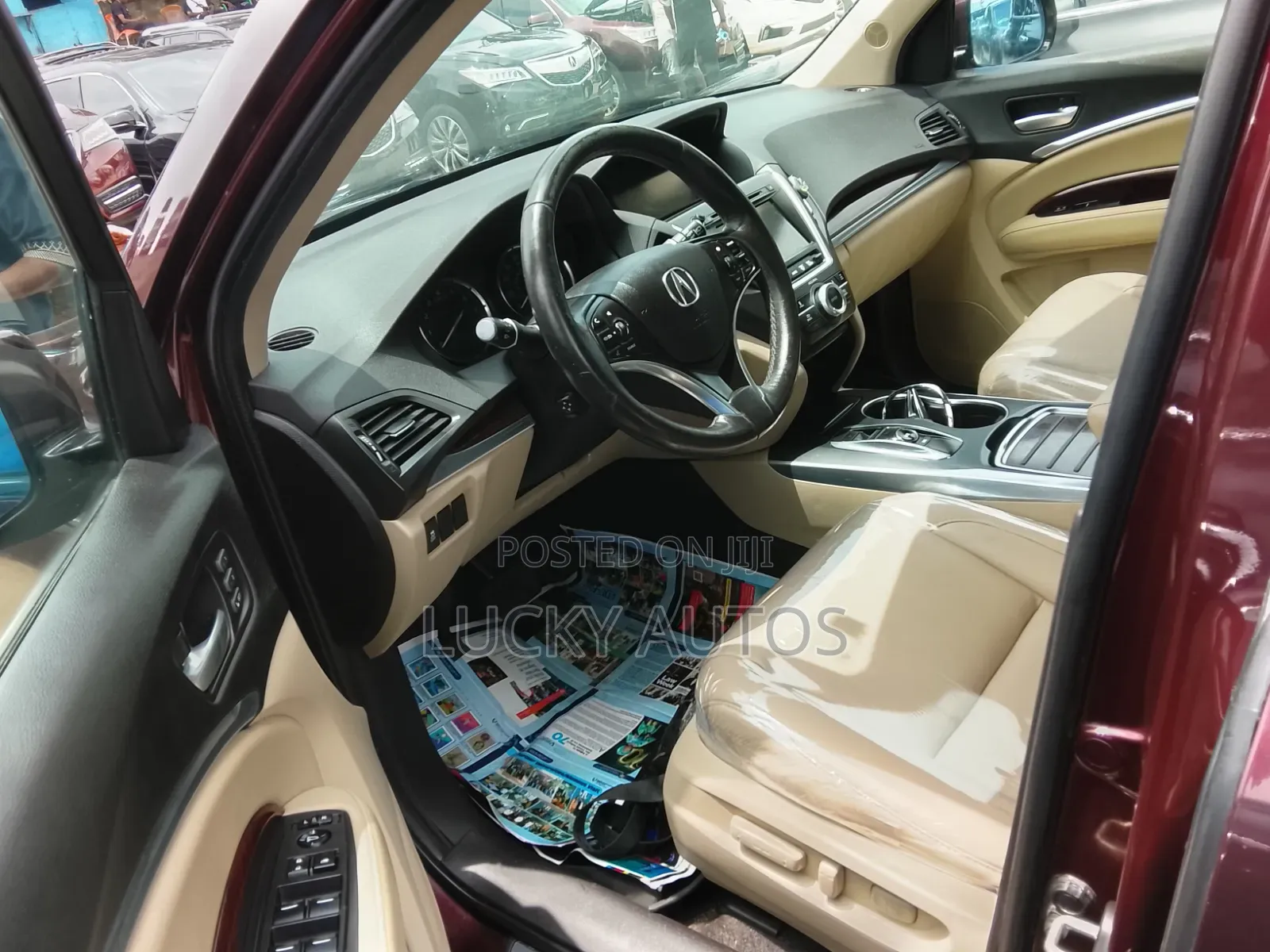 Acura MDX 2016 Red