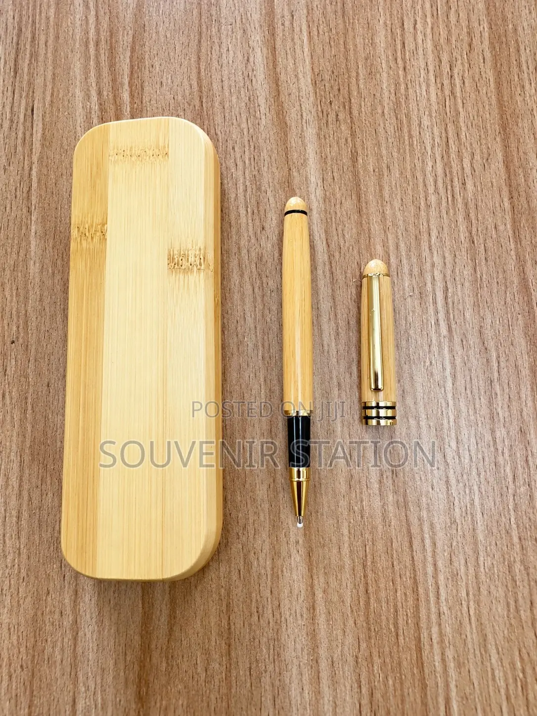 Bamboo Pen With Case