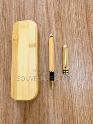 Bamboo Pen With Case