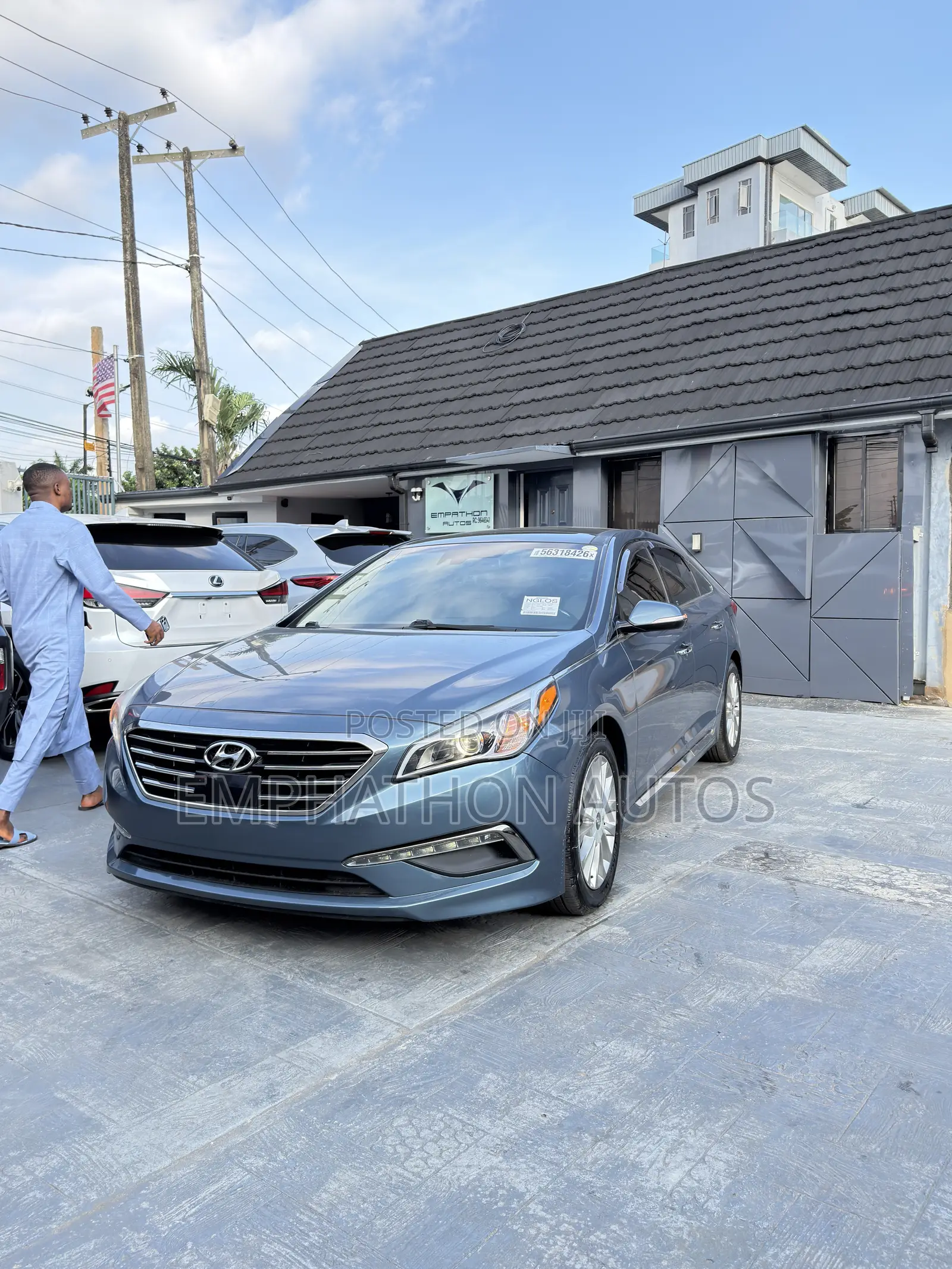 Hyundai Sonata 2015 Blue