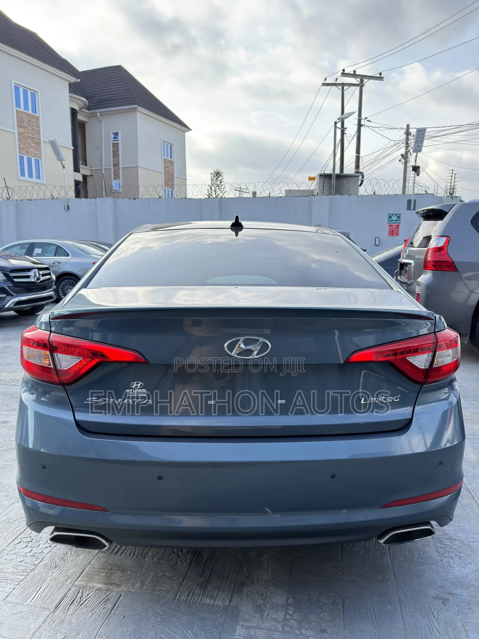 Hyundai Sonata 2015 Blue