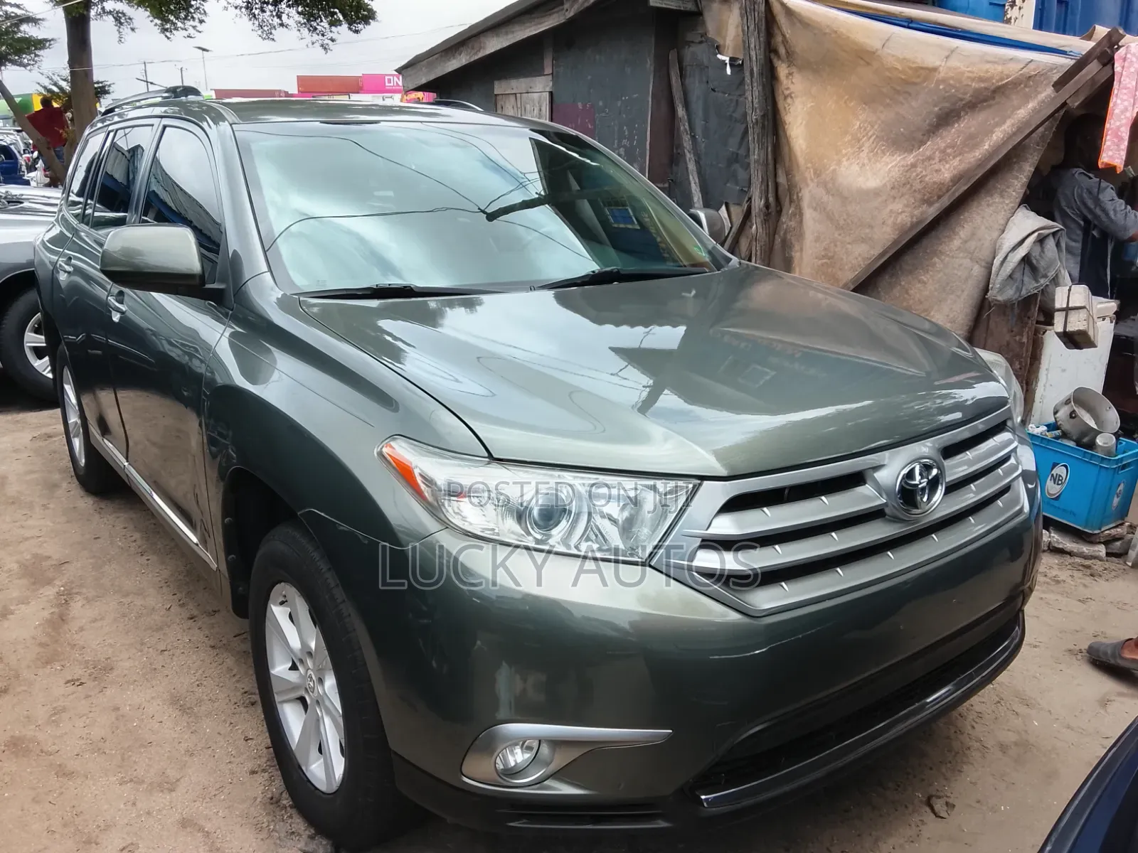 Toyota Highlander 2012 Green