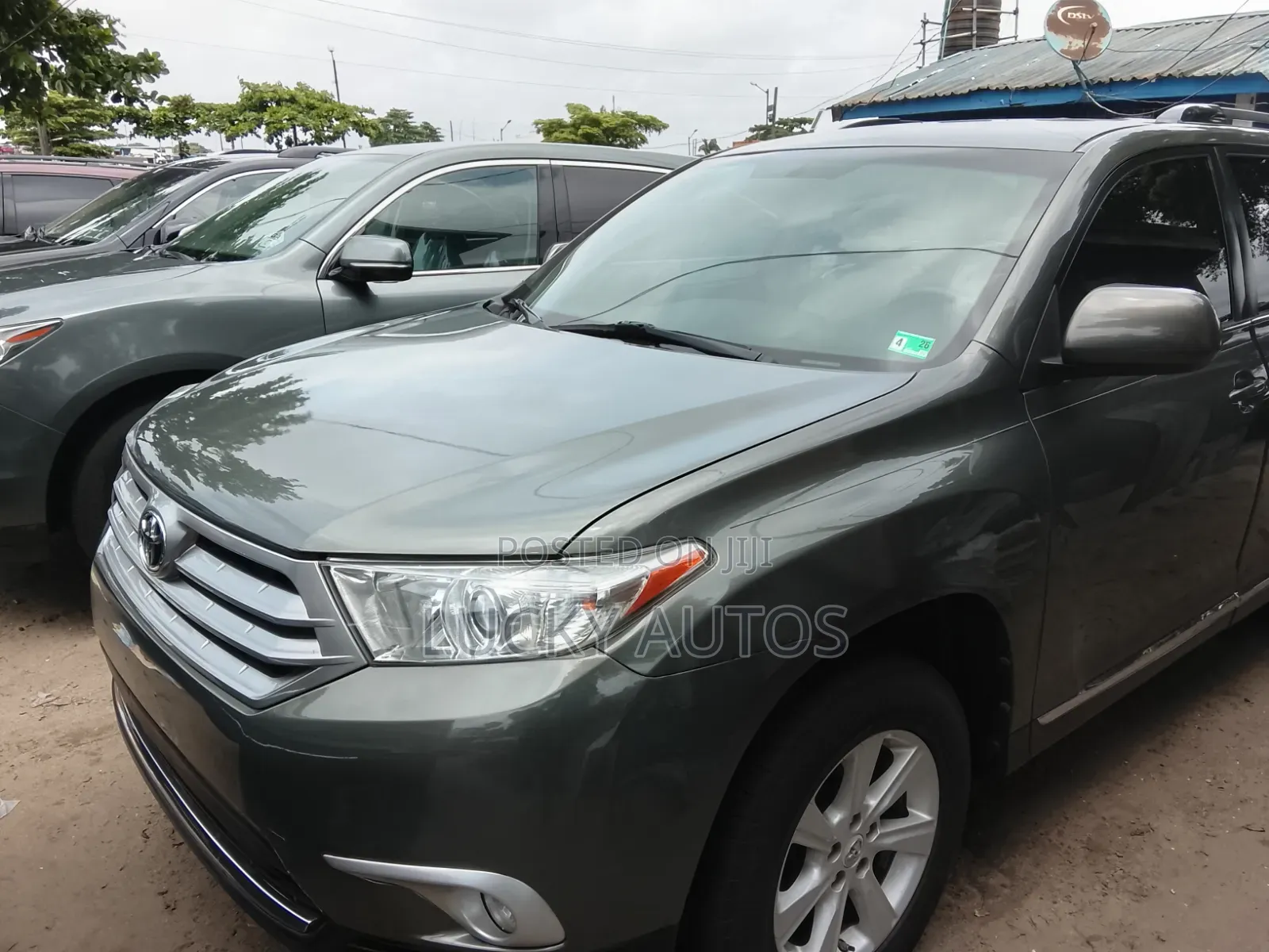 Toyota Highlander 2012 Green