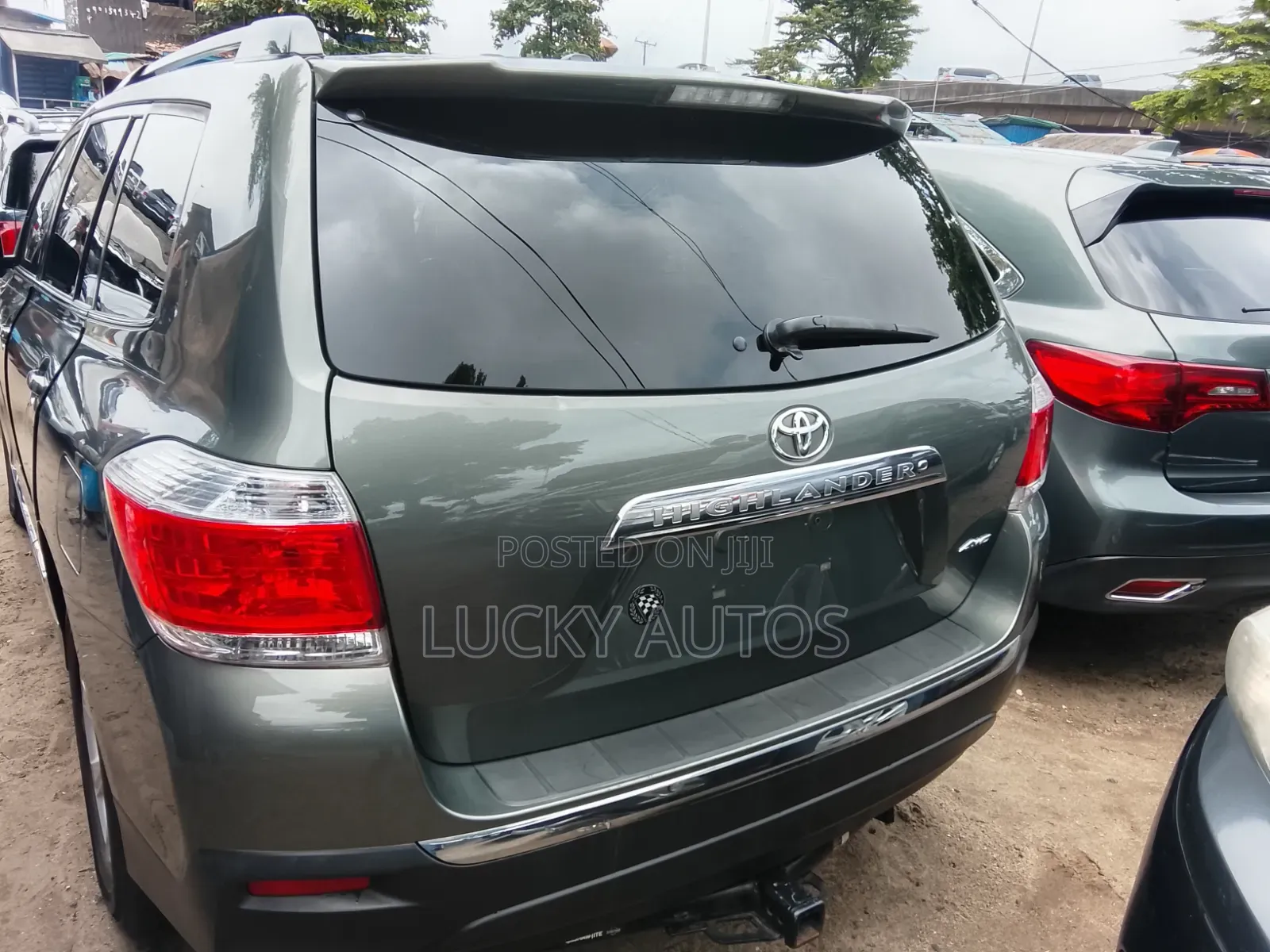 Toyota Highlander 2012 Green