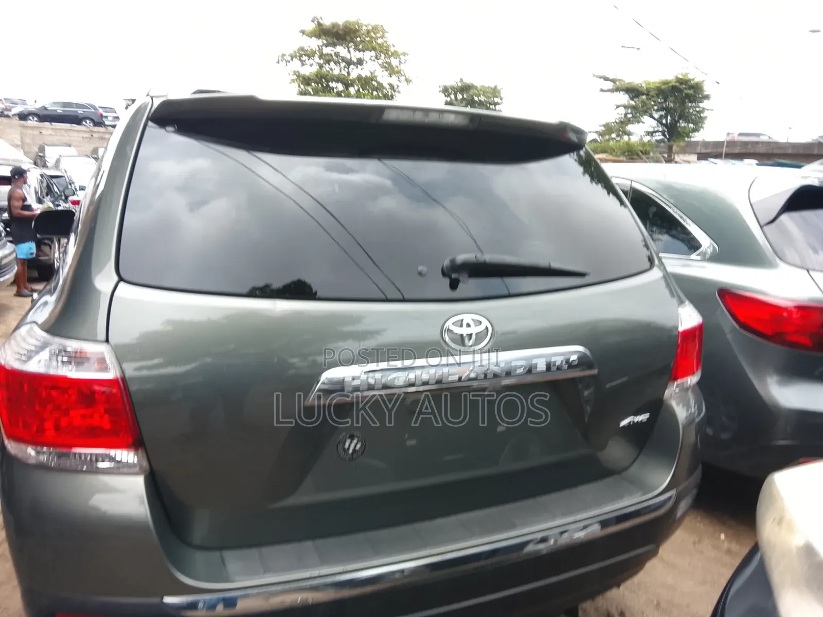 Toyota Highlander 2012 Green