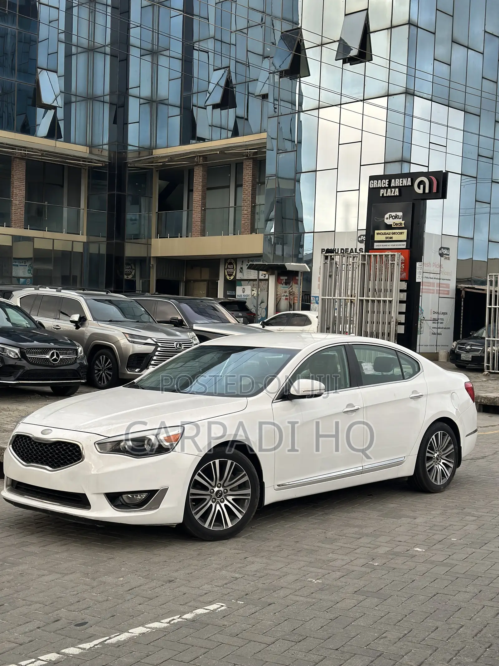 Kia Cadenza 2013 White