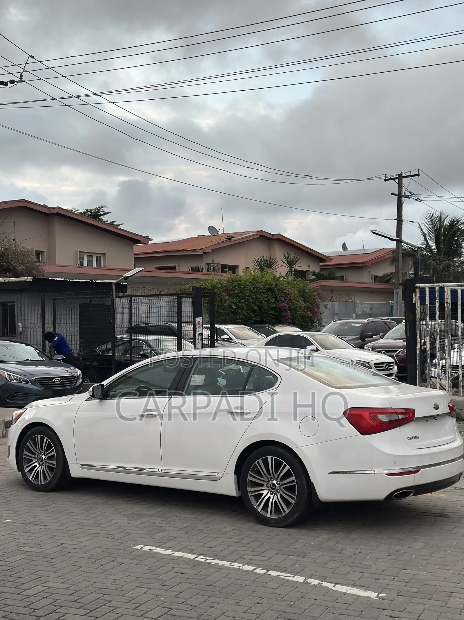 Kia Cadenza 2013 White