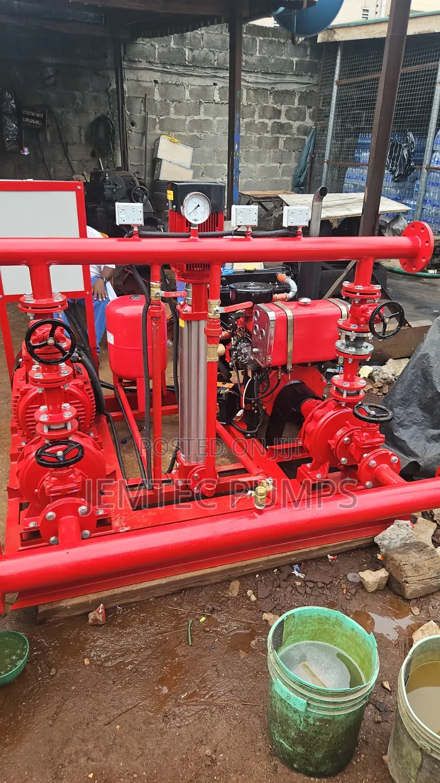 Mas Daf Fire Hydrant Pump
