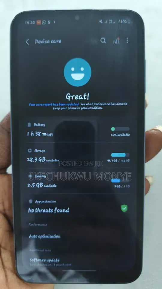 Samsung Galaxy A15 128 GB Blue