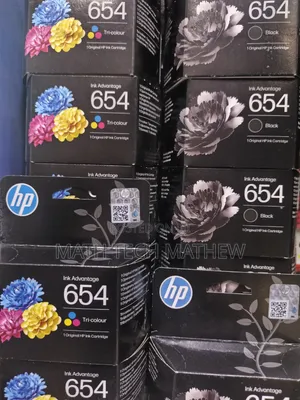 Printer Ink Cartridges 654black Colour