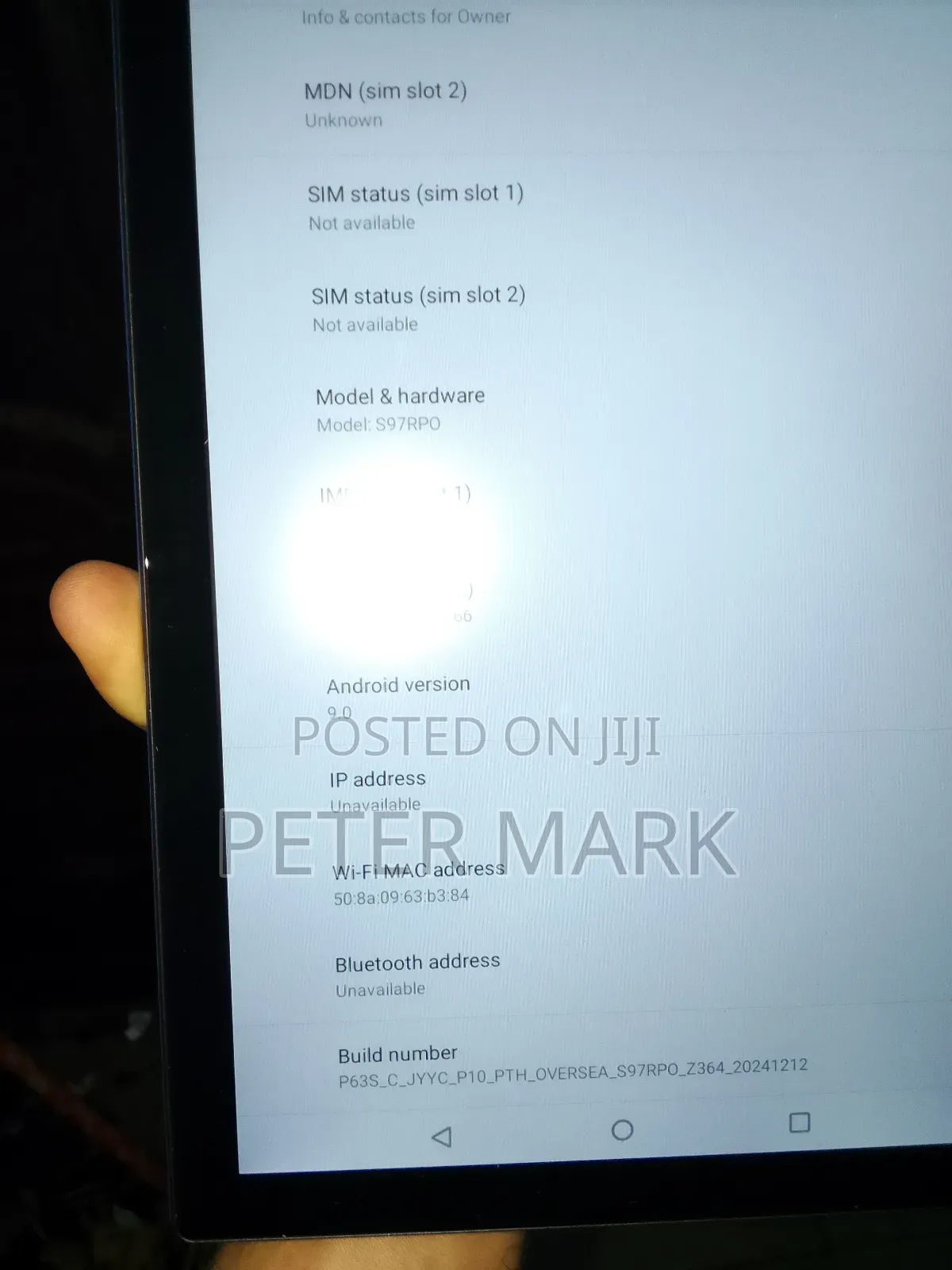 New Tablet 128 GB Blue