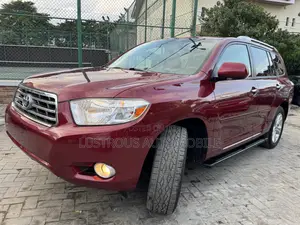 Toyota Highlander Limited 2008 Red