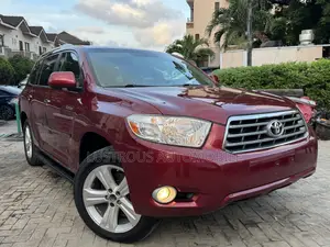 Toyota Highlander Limited 2008 Red