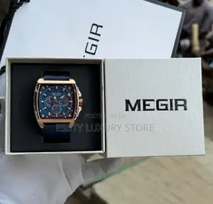 High Quality Luxury Megir Men Wristwatch