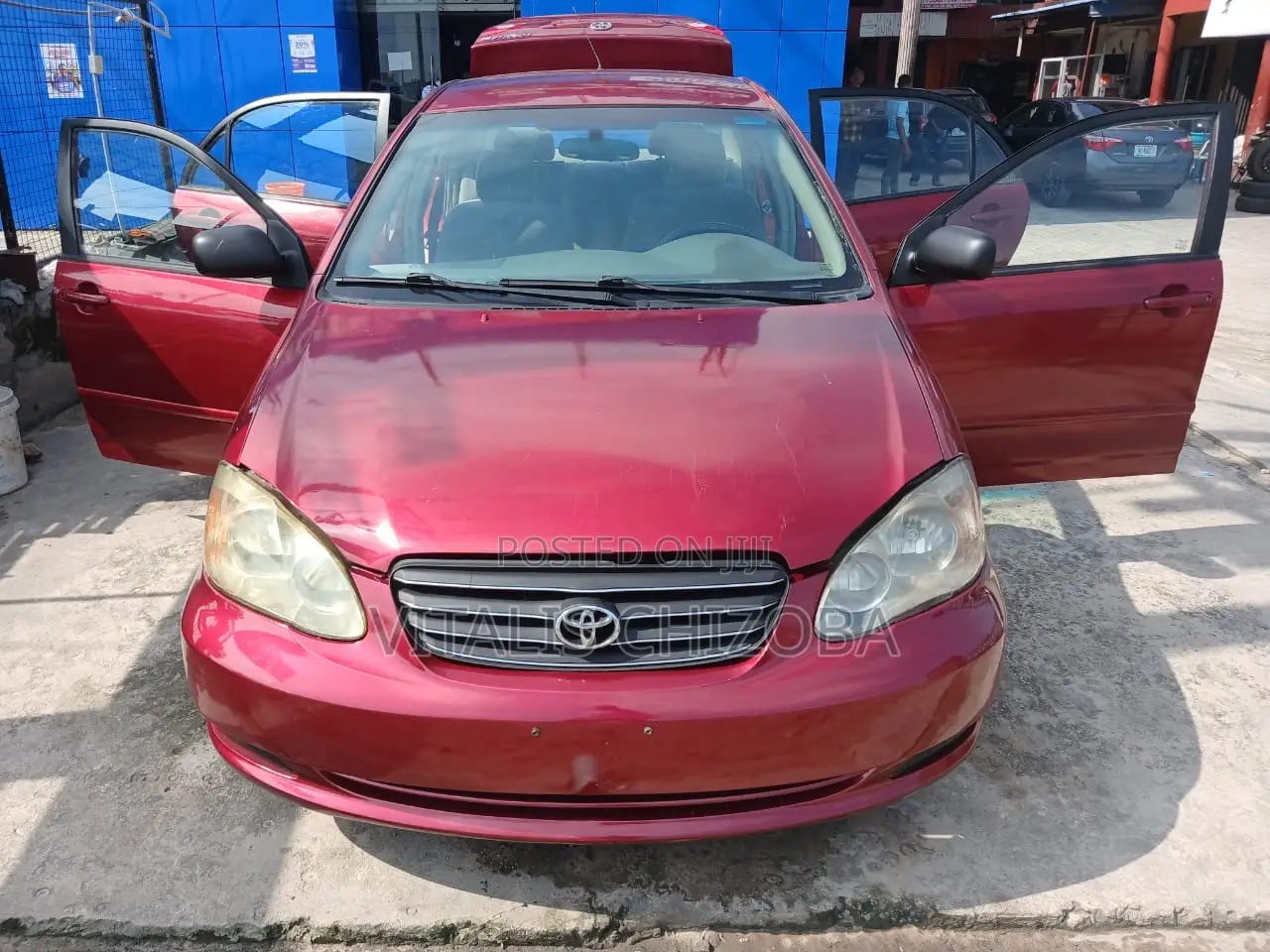 Toyota Corolla 2004 Red