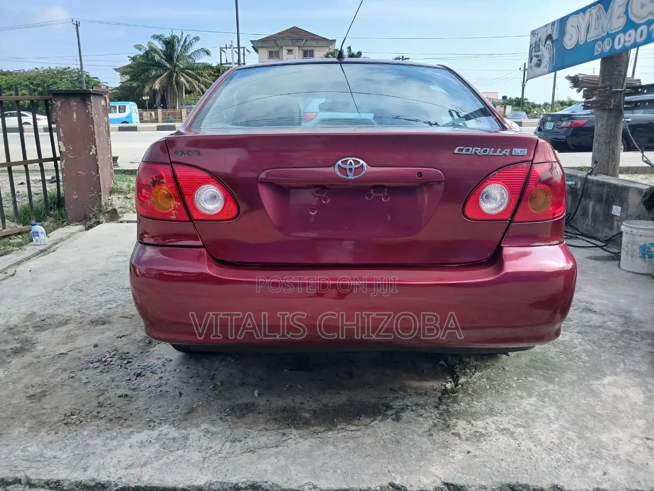 Toyota Corolla 2004 Red