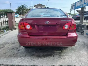 Toyota Corolla 2004 Red