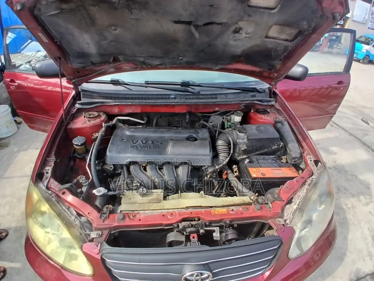 Toyota Corolla 2004 Red