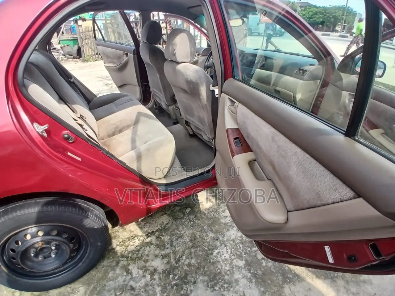 Toyota Corolla 2004 Red