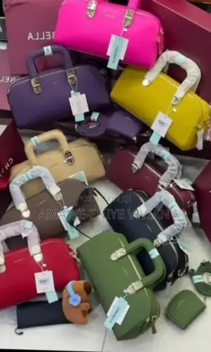Classic Chris Bella Handbag With Pouch and Bag Charm
