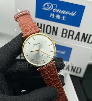 High Quality Luxury Denvosi Leather Strap Watch