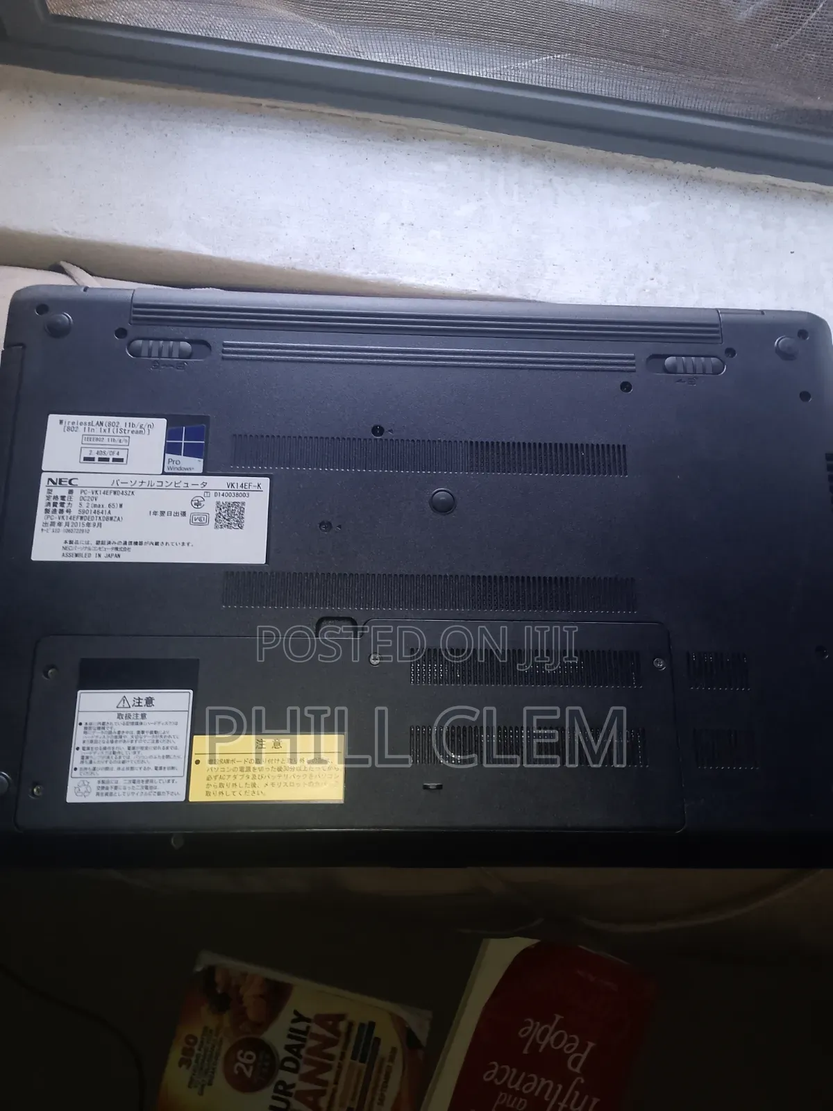 Laptop NEC 4GB Intel SSD 256GB