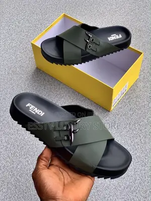 Quality Luxury Clean Fendi Leather Cross-Strap