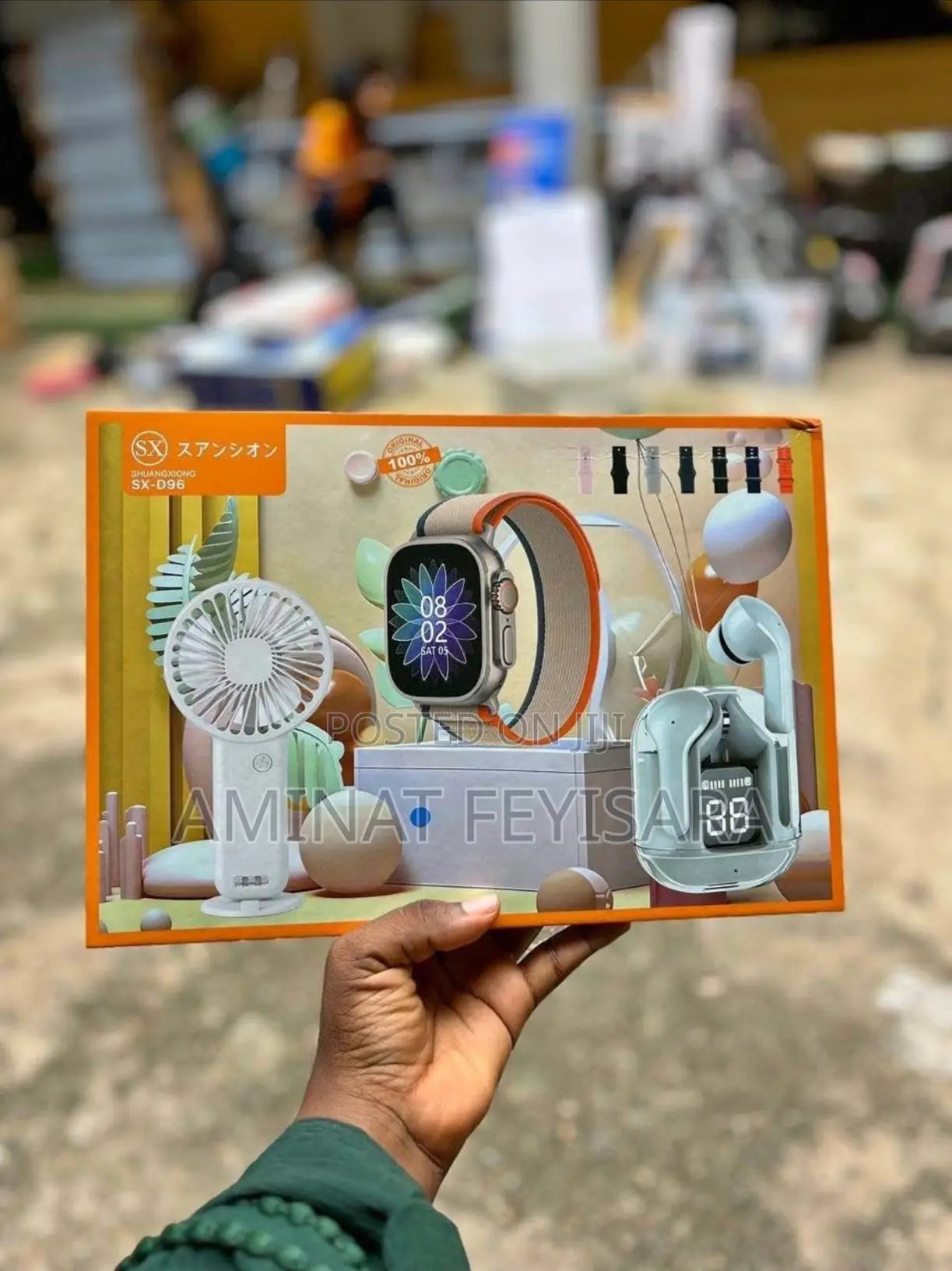 D96 Plus Smart Watch Set