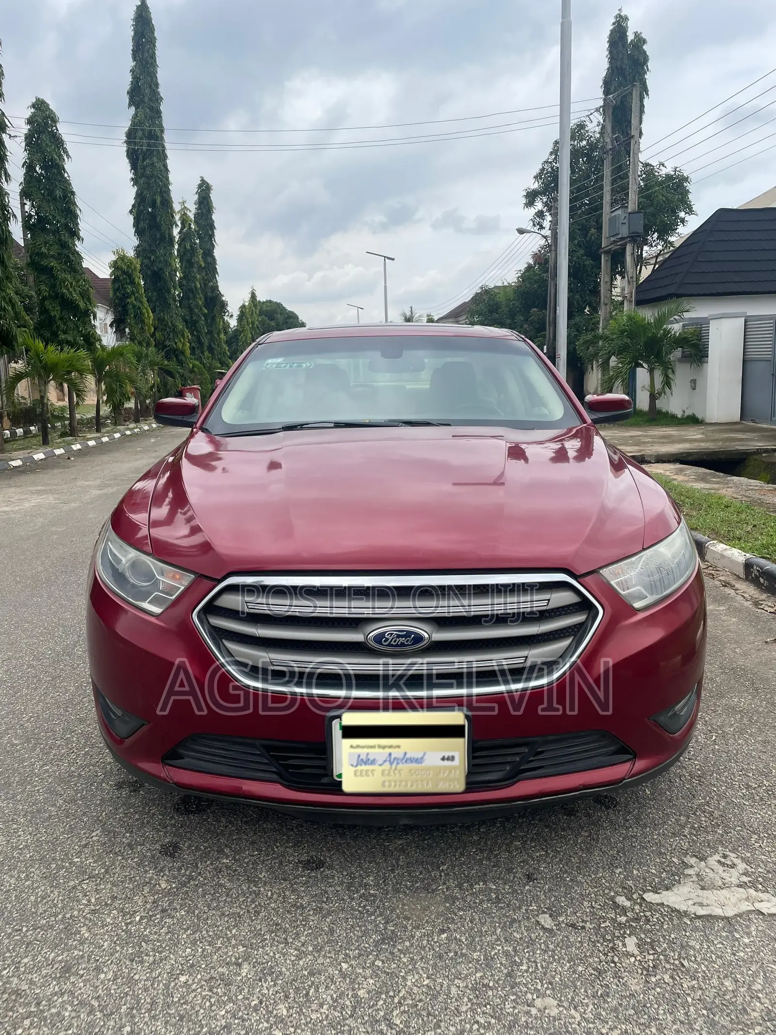 Ford Taurus 2013 Red