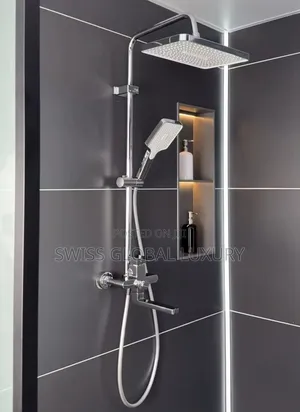 Grohe Chrome Shower Mixer Set. Made in Germany