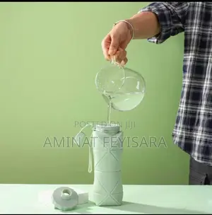 Foldable Silicon Water Bottle