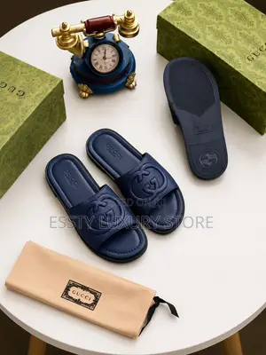 High Quality Luxury Gucci Men Slippers