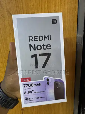 New Xiaomi Redmi Note 17 128 GB Blue