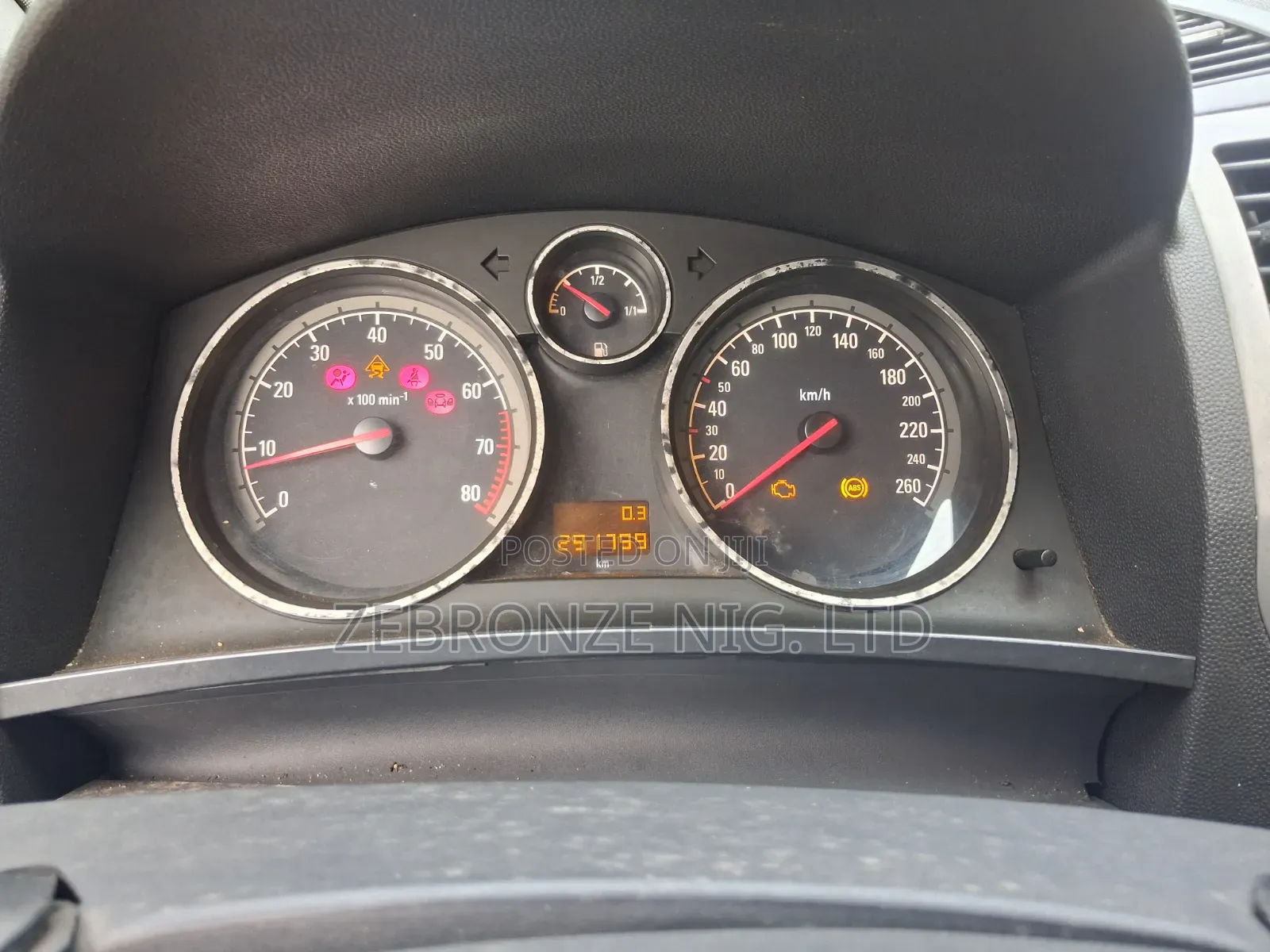 Opel Zafira 2007 Silver