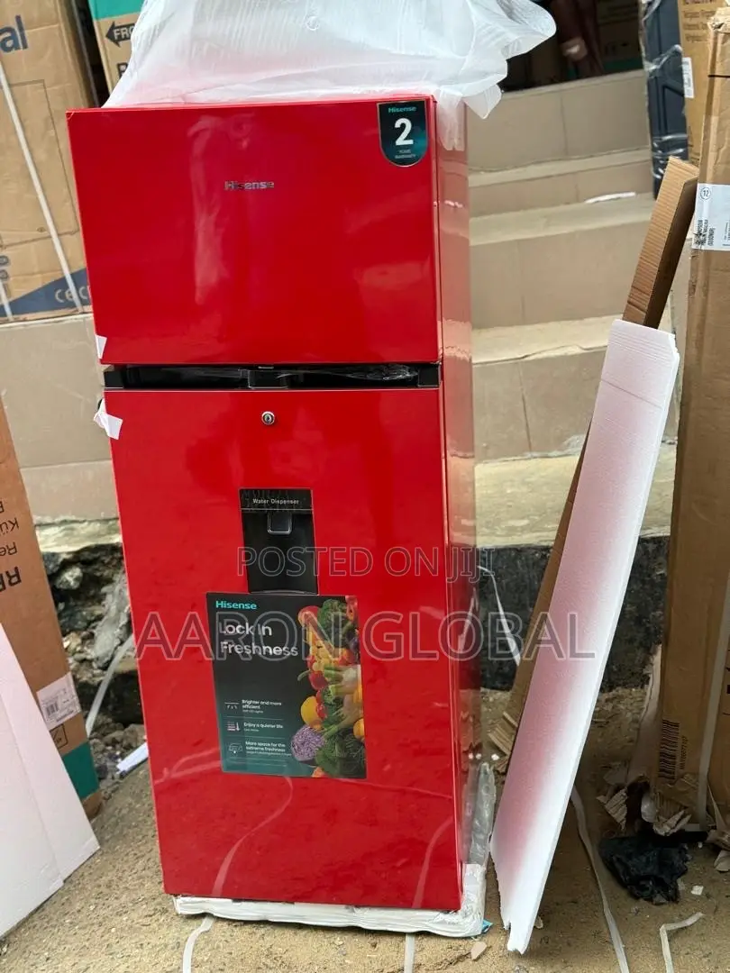 Hisense Fridge With Dispenser, Double Frigde