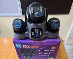 Ubox 4 Lens 4G Solar PTZ Camera