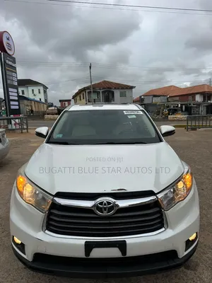 Toyota Highlander XLE V6 4x4 (3.5L 6cyl 6A) 2016 White