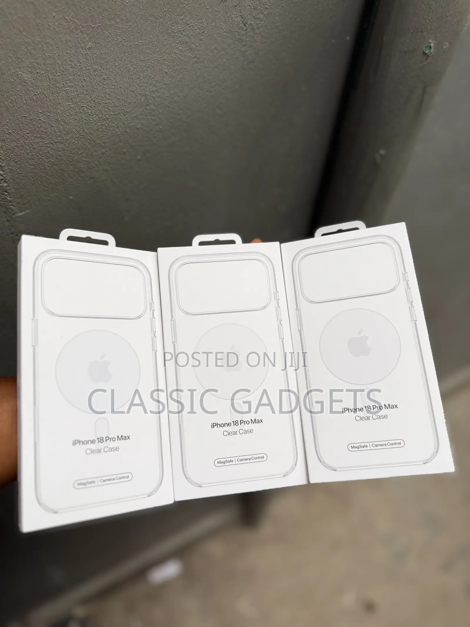 Official Apple Clear Case With MagSafe for iPhone 18 Pro Max