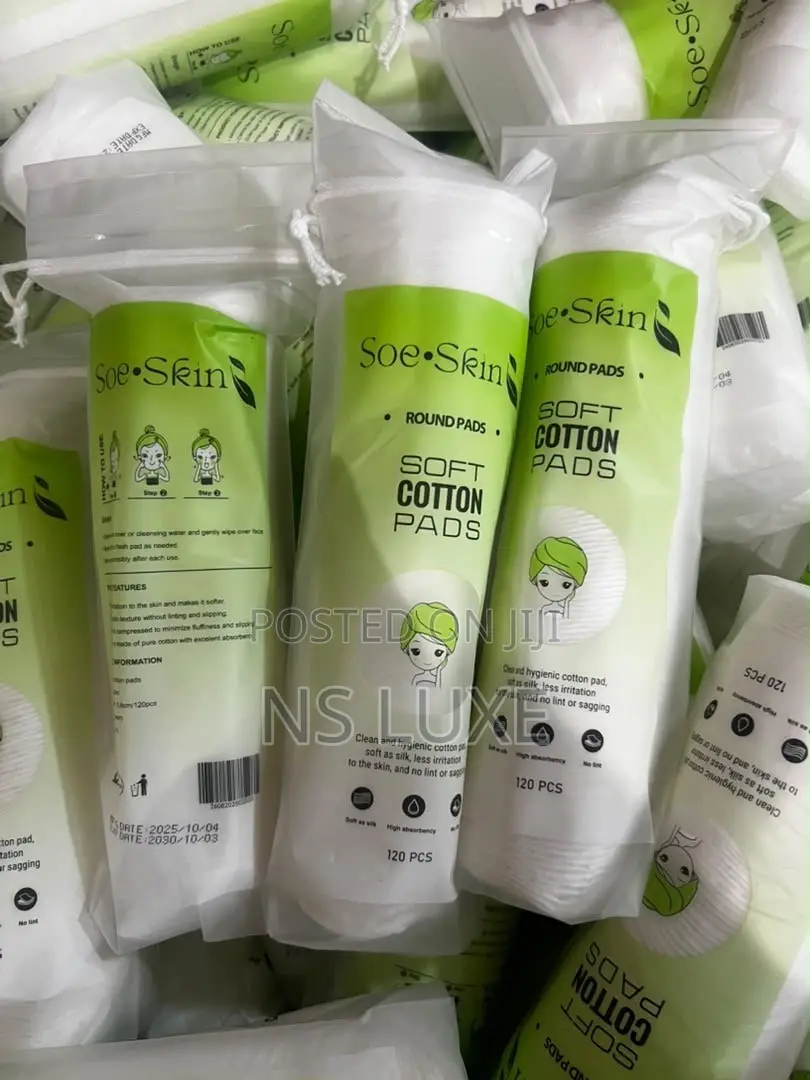 Soft Cotten Pads by 12pc