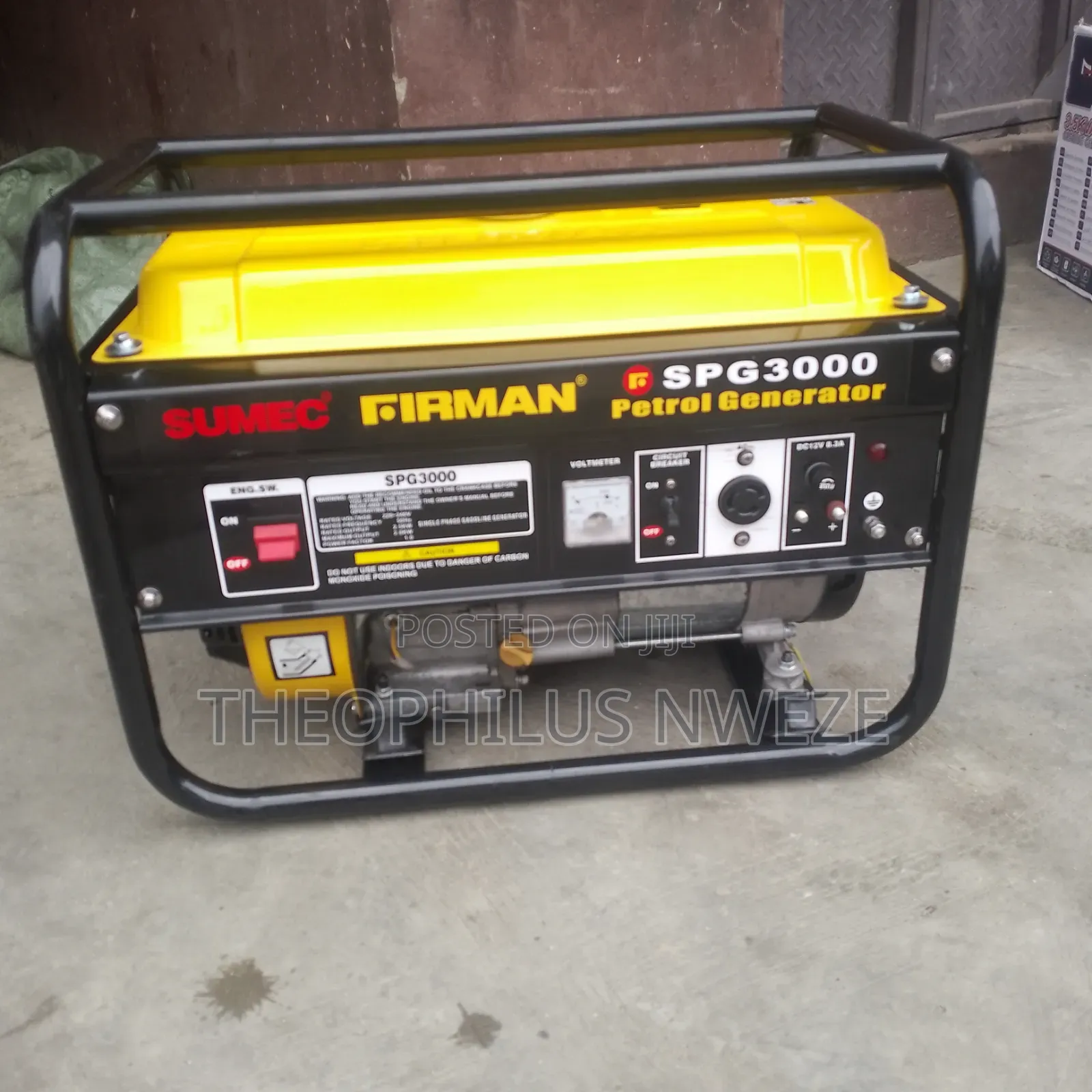 Fireman Manual Generator 3kva