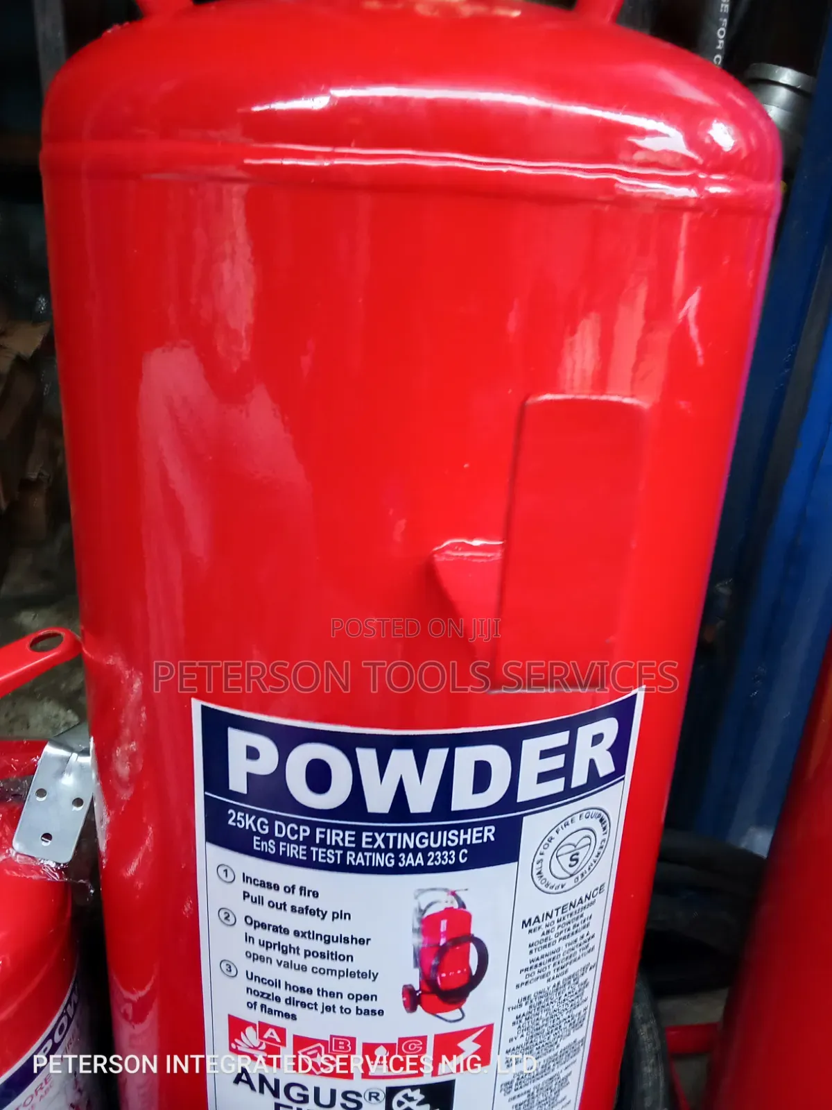 25kg DCP Angus Fire Extinguisher