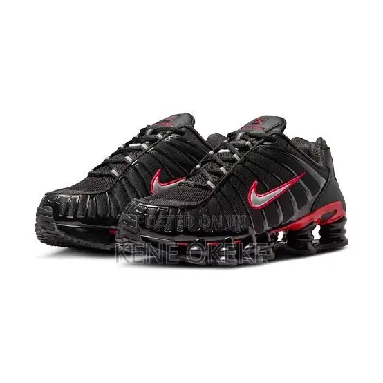 Nike Shox Tl “Black University Red”