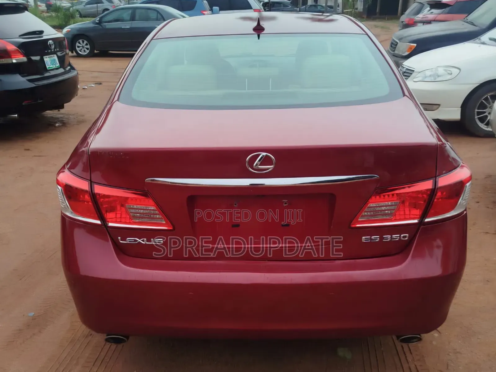 Lexus ES 350 2011 Red